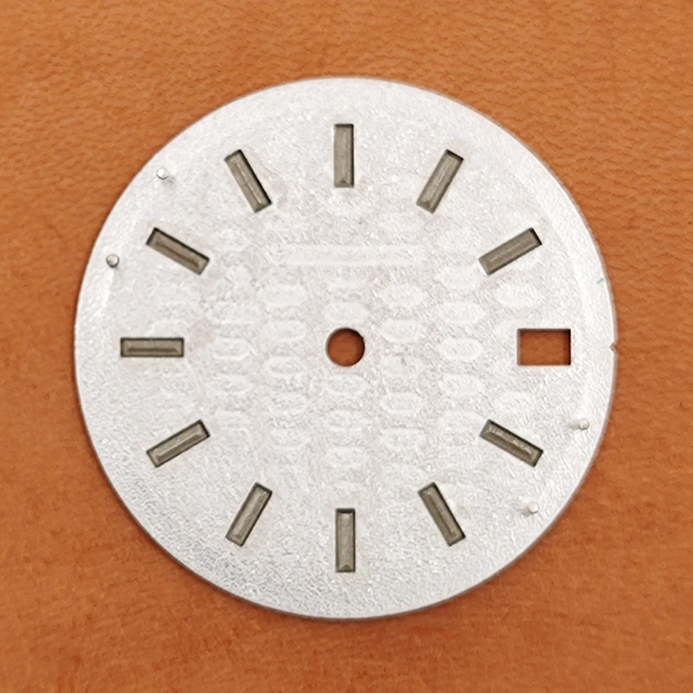 New watch with modified dial, land resident dial, 28.5mm NH35 dial, stone dial, men's watch, NH35 movement, watch accessories