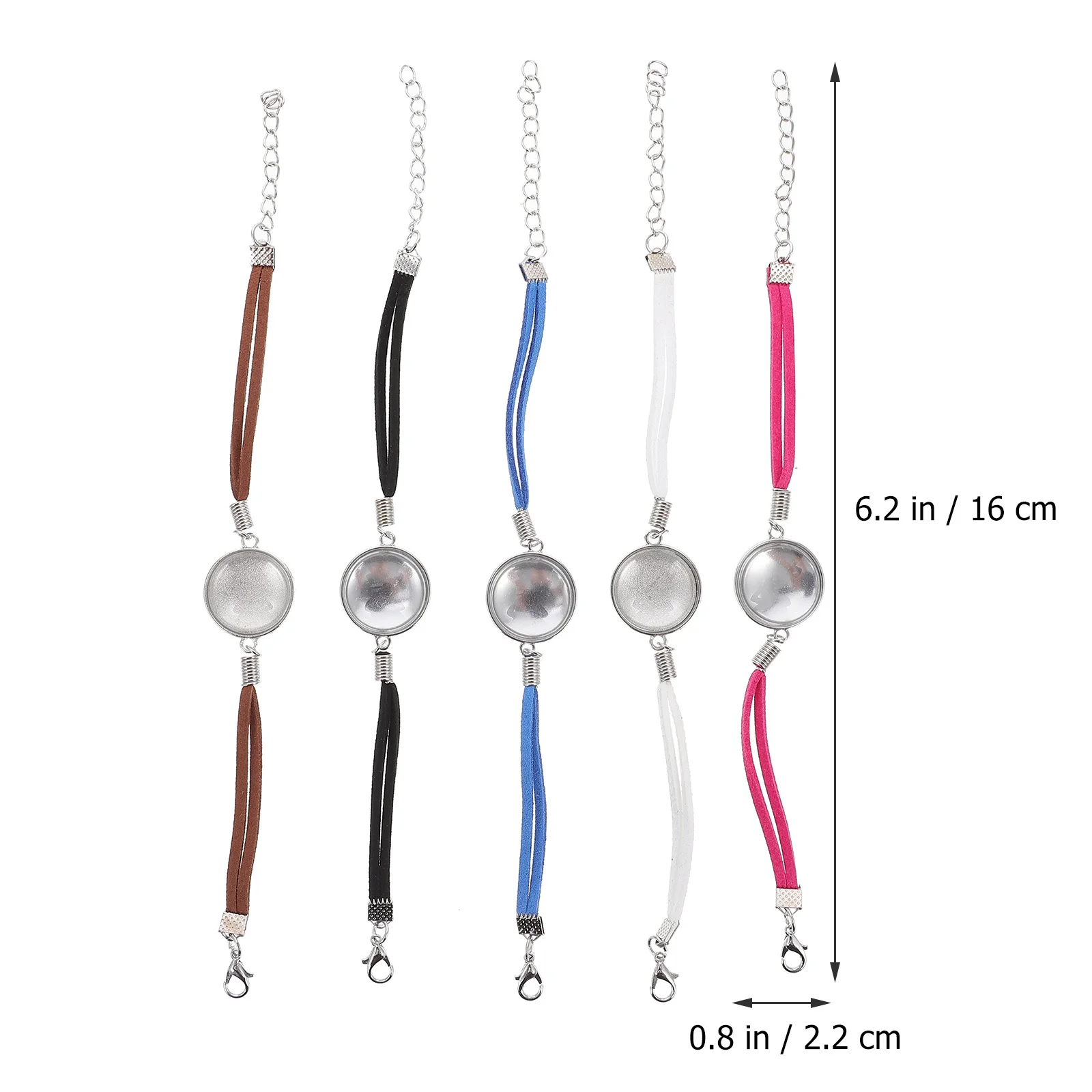 

12 set Heat Transfer Bracelet Accessories Diy Jewelry Making Supplies For Party Travel Daily Wear Unique Gift Idea