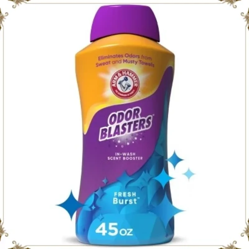 

Arm & Hammer In Wash Freshness Booster Odor Blasters: Высокоэффективные гранулы-добавки для стирки, 45 унций