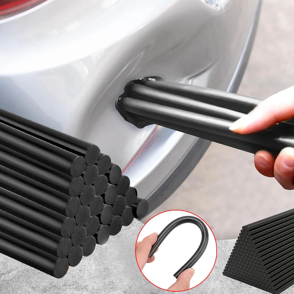Автомобильные термоплавкие клеевые палочки, клеевые палочки для ремонта вмятин на кузове, термоплавкий клей, сильная адгезия для поделок и быстрой ремонта