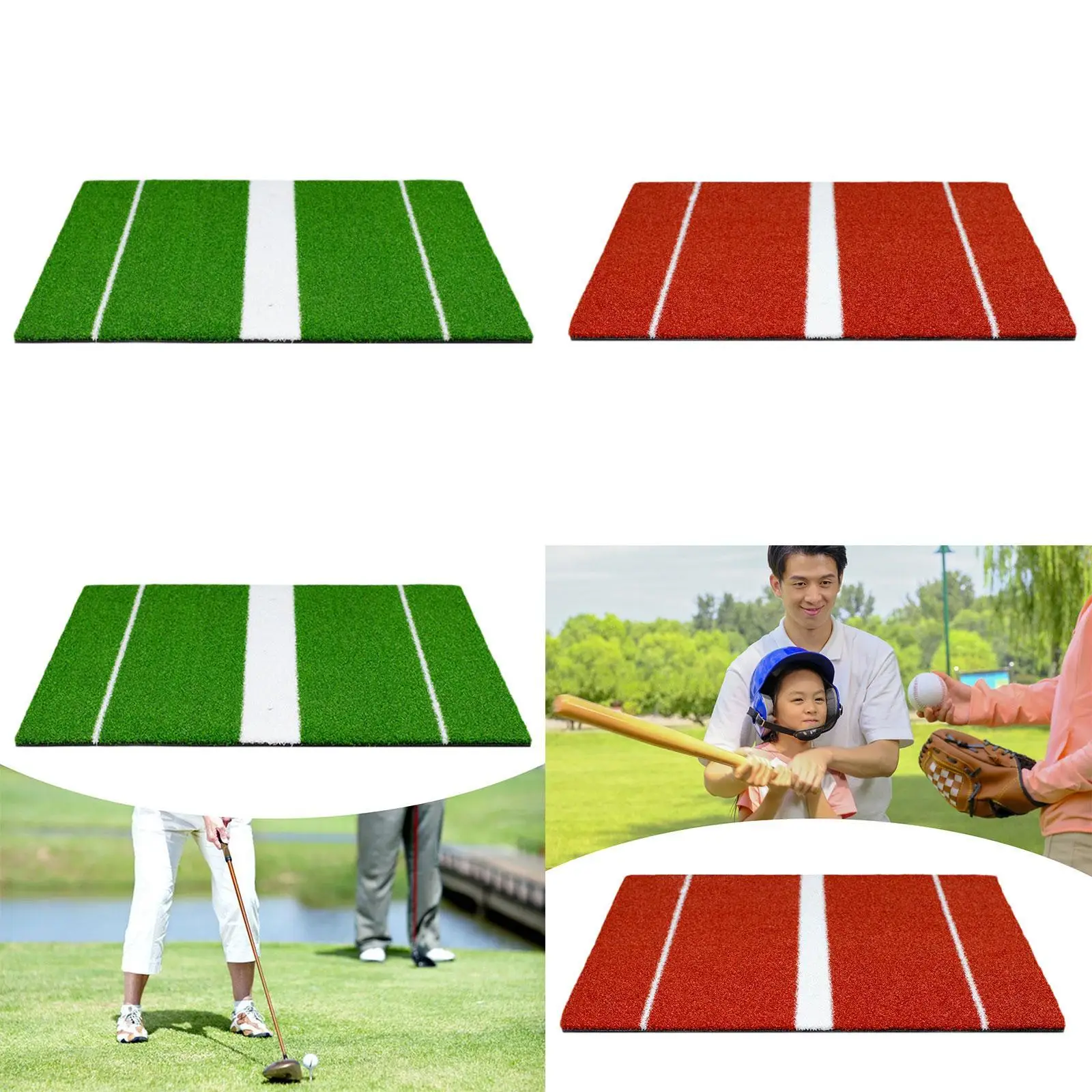 

Golf Hitting Mat Wear Resistant Golf Swing Training Mat for Home Yard Office
