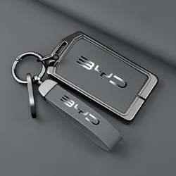 Auto NFC Karte Samrt Schlüssel Abdeckung Fall Halter Fob Für BYD Atto3 Yuan Tang EV Han Qin Song Plus DMi delphin S7 S6 L3 M6 F3 F0 Schlüsselbund