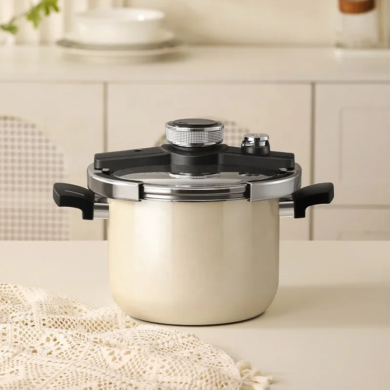 Wholesale High Quality Nonstick Stainless Steel Blue New Style Smart 6 Liters Pressure Cooker