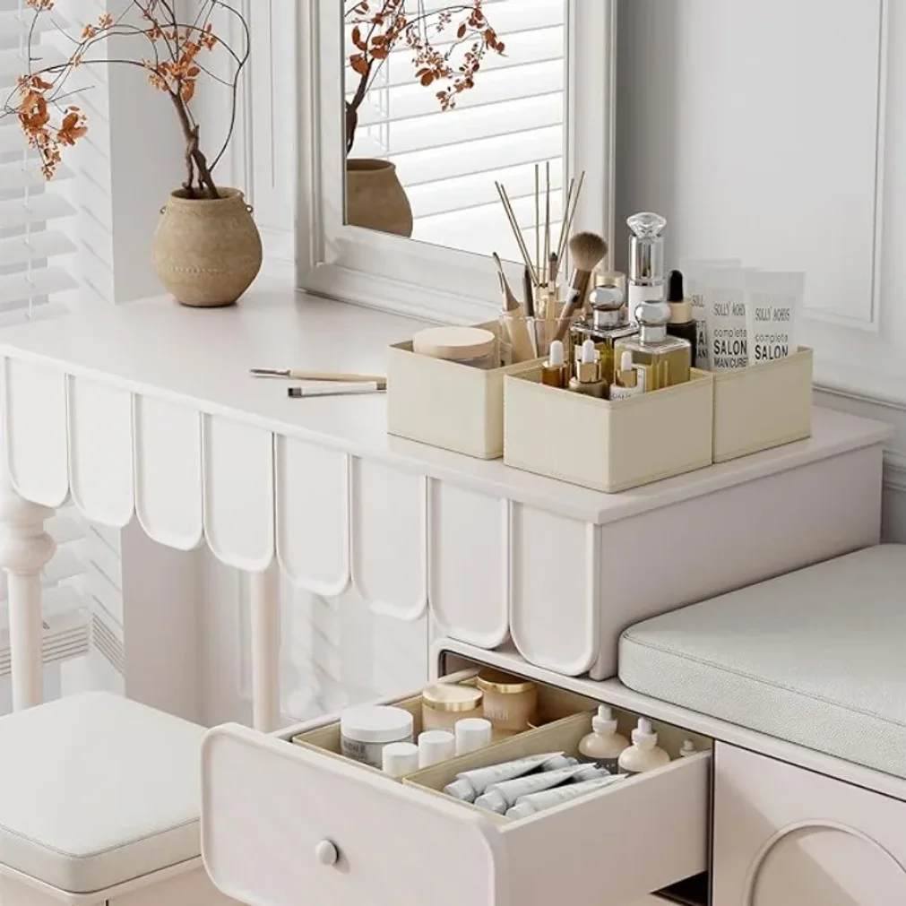 Clothes Organizer Foldable Storage Box Washed Home Closet Organizer for Underwear Jeans Socks Wardrobe Drawers Organizer Contain
