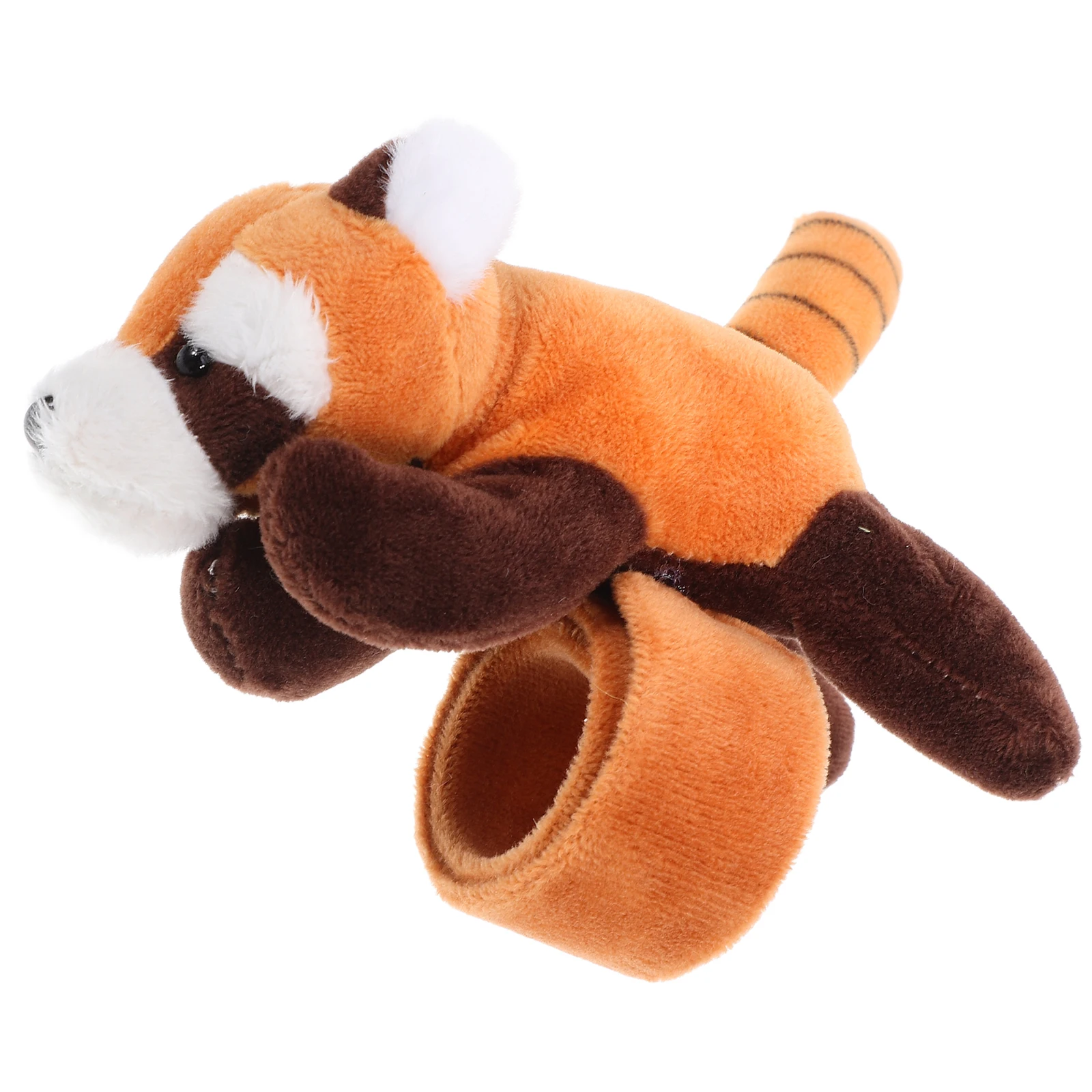 Pulseira animal tapa pulseiras peludo jóias moldagem menina brinquedo luz marrom festa