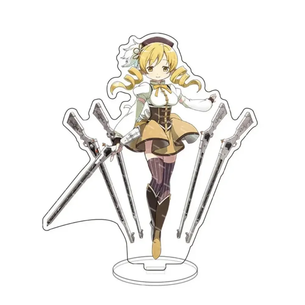 Puella Magi Madoka Magica Anime Acrylic Stand Cosplay Figure Standing Model Toy Fans Collection Desktop Doll Gifts