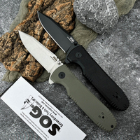 S/O/G Multifunctional Folding Knife Axis Lock Nylon Fiberglass Handle 7Cr13Mov Blade Outdoor Camping Survival EDC Utility Knives