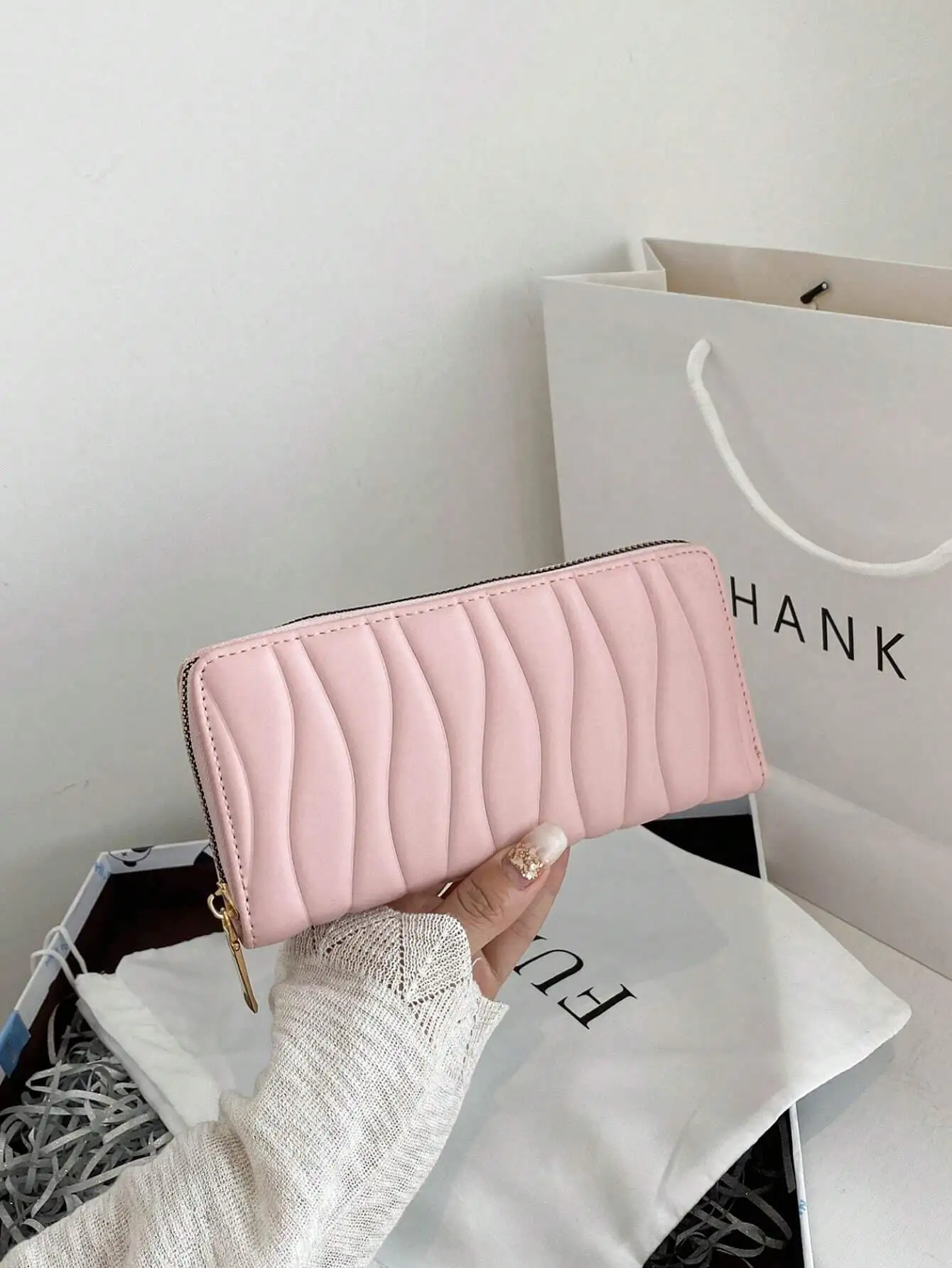 

Fashionable Minimalist Delicate Slim Portable Cash White-Collar Workers For Female College Work Business Commute Office For Anni