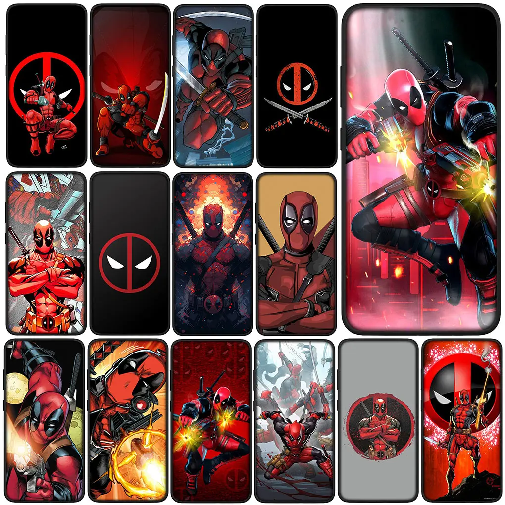 Deadpool Super Heroe Marvels Phone Cover Casing for Xiaomi Redmi Note 12 14C 13C A3 13 Pro Plus 12s A3 A3X Note13 Soft TPU Case