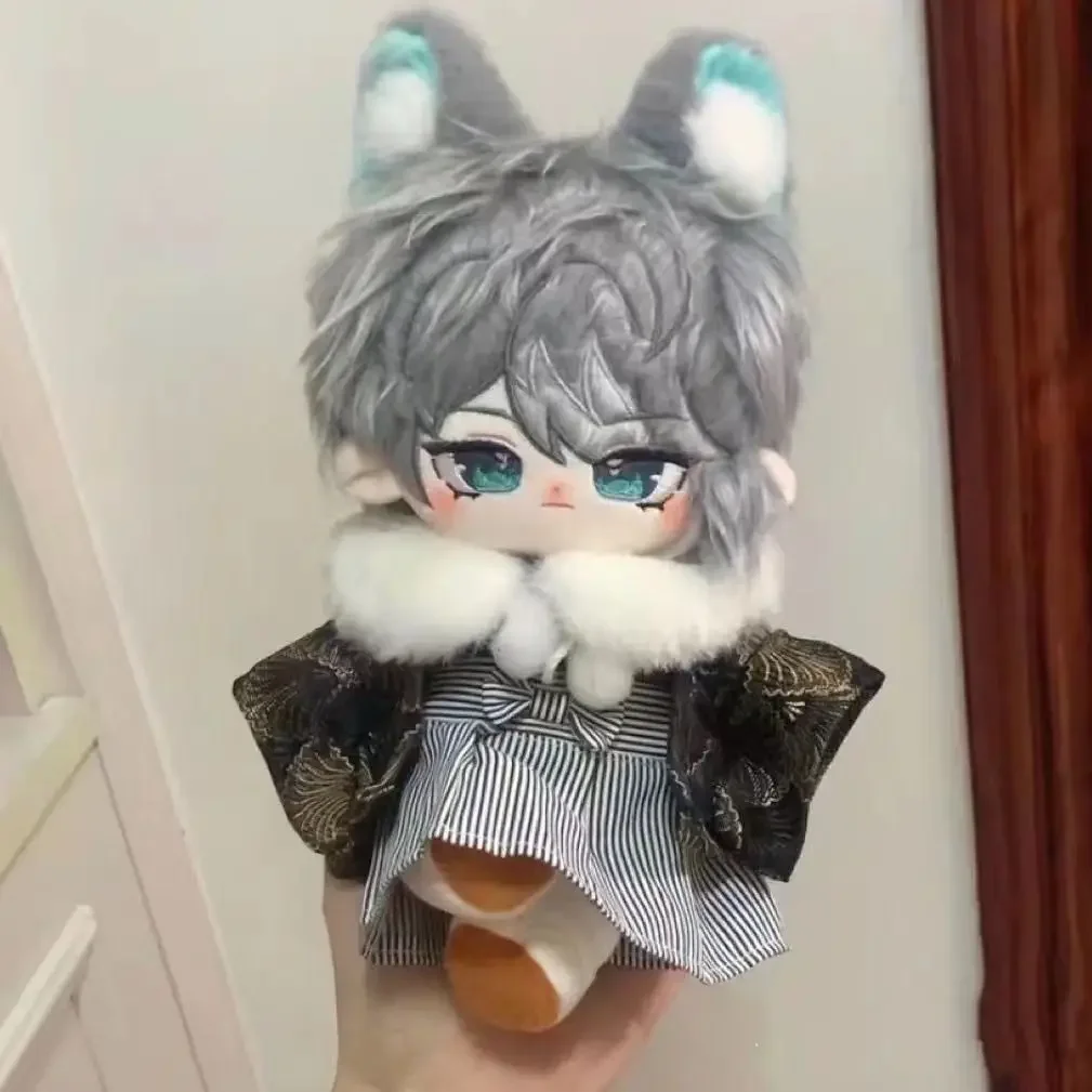 

Stuffed 20cm Game Genshin Impact Alhaitham Cosplay Plush With Skeleton Dolls Toys for Fan Collection Plush Birthday Gifts