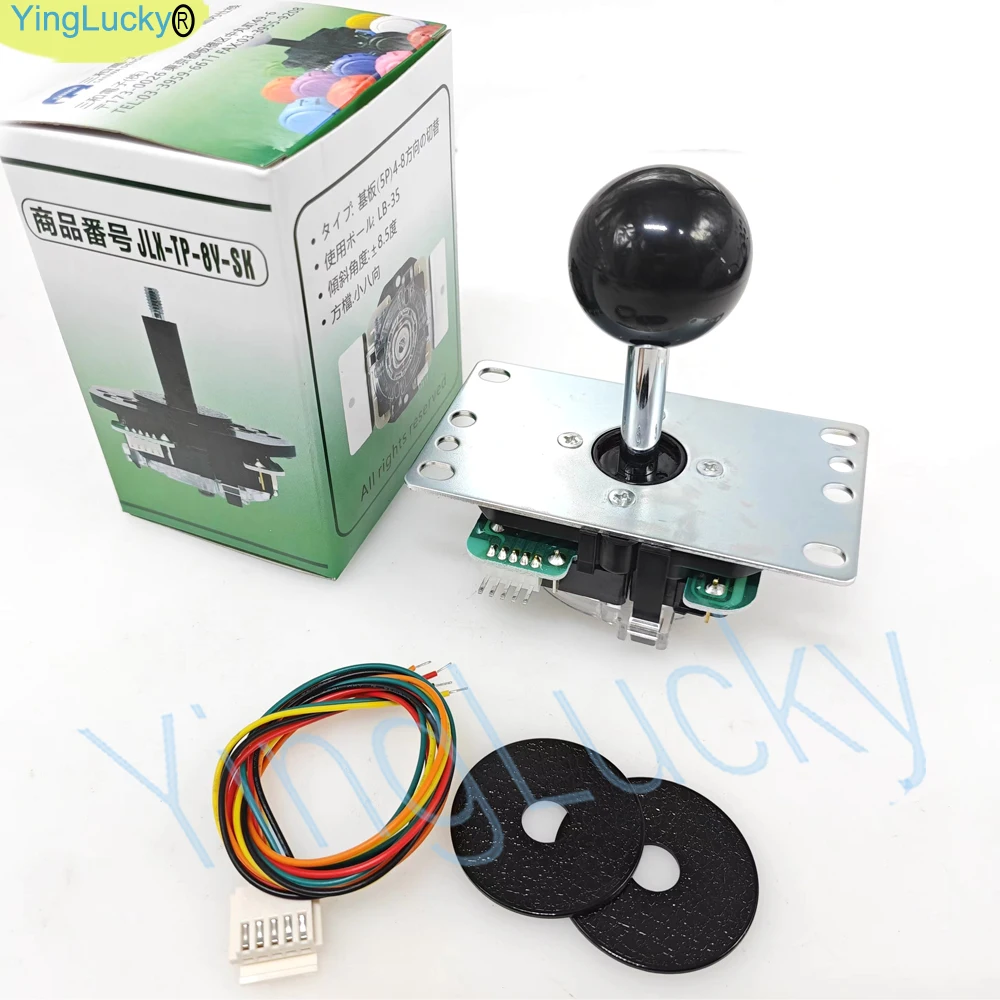 NEW Original SANWA Joystick JLX TP-8YT-SK Arcade joystick 5pin Cable Game Video Arcade Machine Neo Geo Zero Delay Fistfight