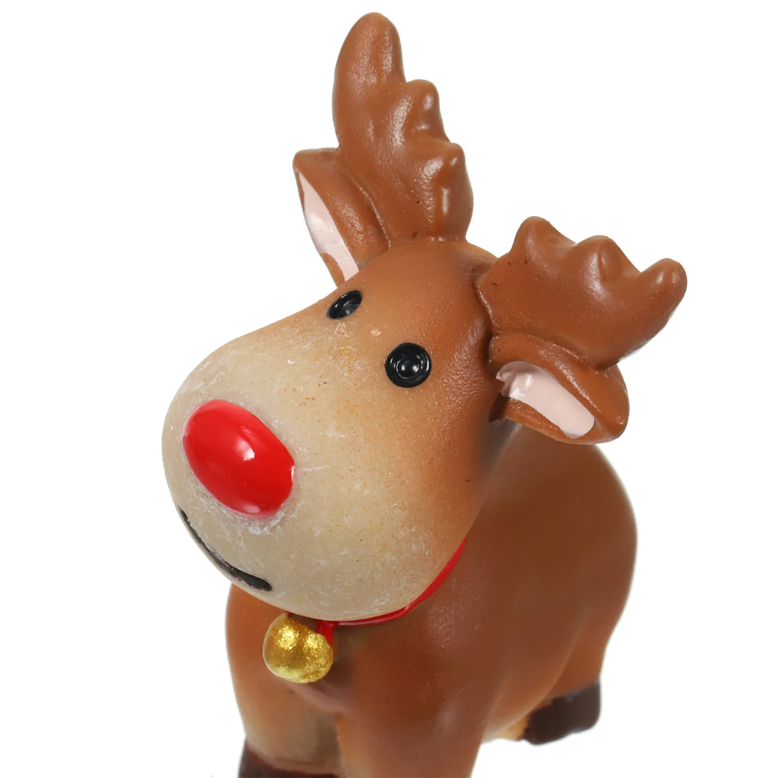 

1Set Mini Christmas Ornaments Micro Landscape Deer and Carriage Xmas Village Accessories Miniatures Kit Christmas Miniatures