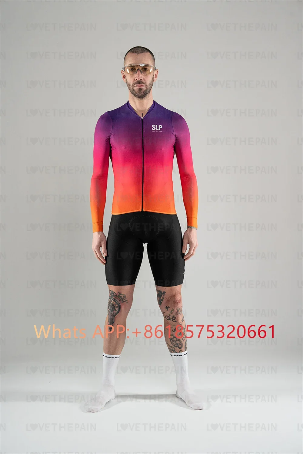 

Slp Spring Autumn Long Sleeve Cycling Sets Bicycle Clothing Breathable Mountain Cycling Clothes Suits Ropa Ciclismo Triathlon