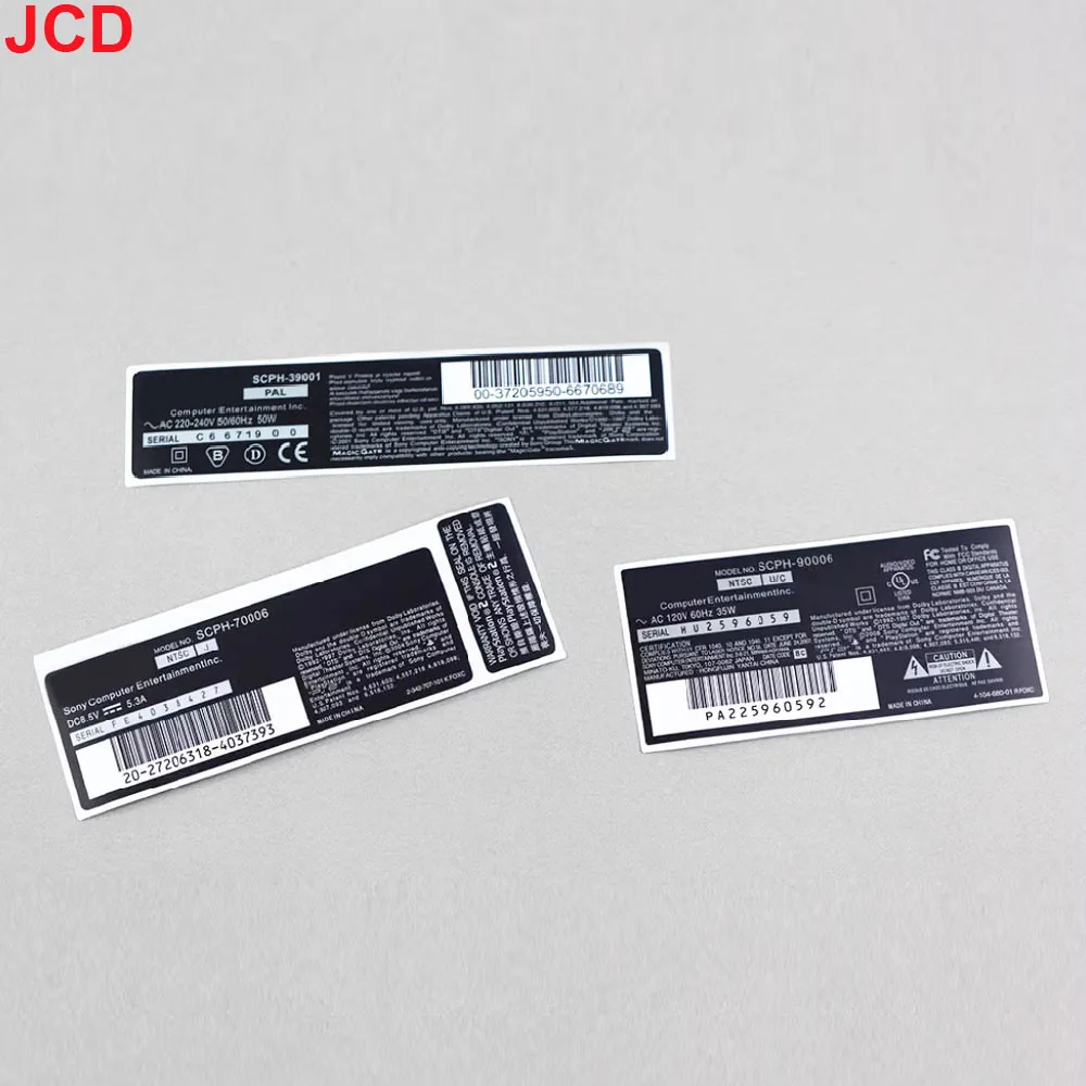 JCD 1pcs Replacement Host Seal Security Sticker Label For PS2 3W 7W 9W 30000 70000 90000 Console Host Seal