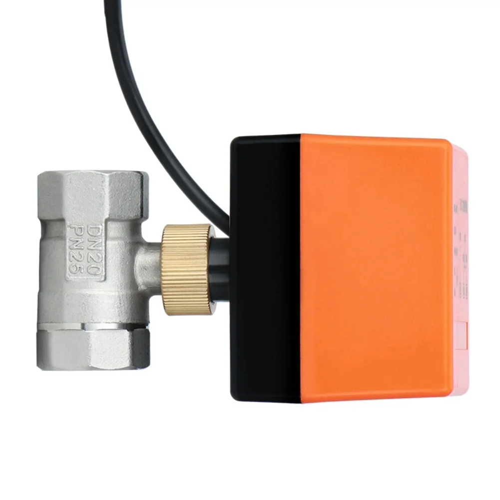 AC220V Electric Ball Valve with 3-Wire Solenoid Design for Water Flow Actuation in Commercial and Industrial Water Networks
