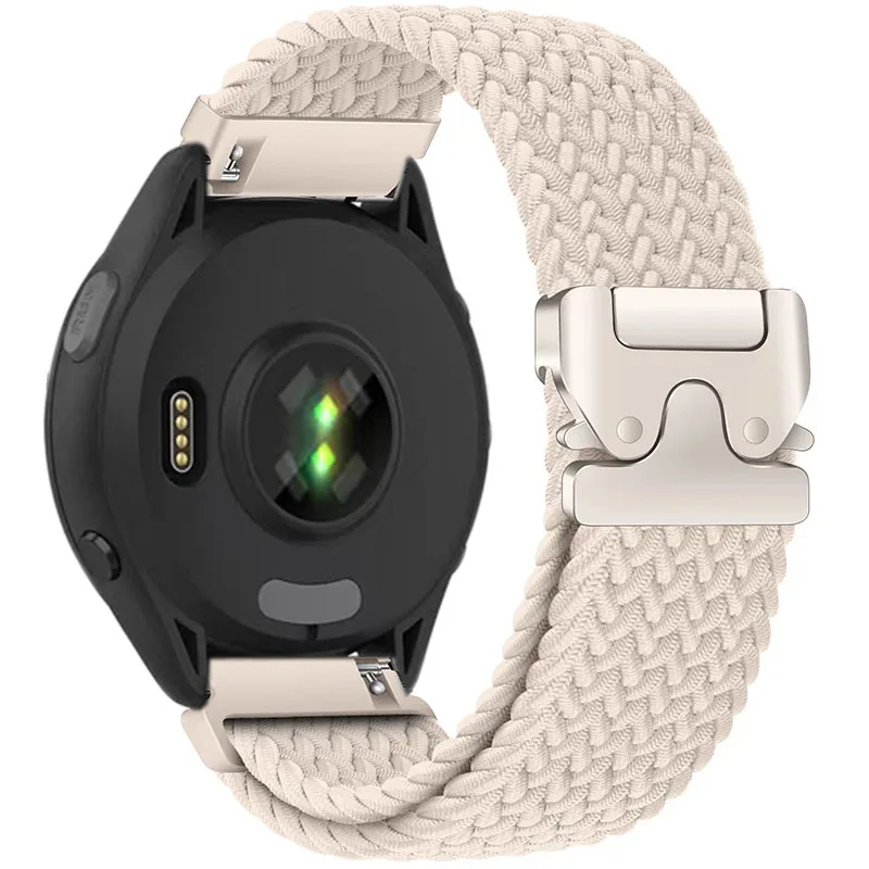 20 mm 22 mm Fallschirmschlaufenarmband für Garmin Venu 4 3 2 SQ-Band für Forerunner 165/255/265/570 Armband Vivoactive 4 5 6 Armband – Detail 10
