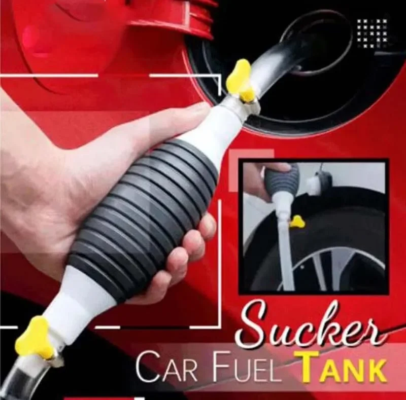 

1.5M/2M/3M Car Manual Fuel Tank Oil Suction Pipe Siphon Pump Petrol Diesel Water Oil Liquid Fuel Transfer Pump Oil Absorber