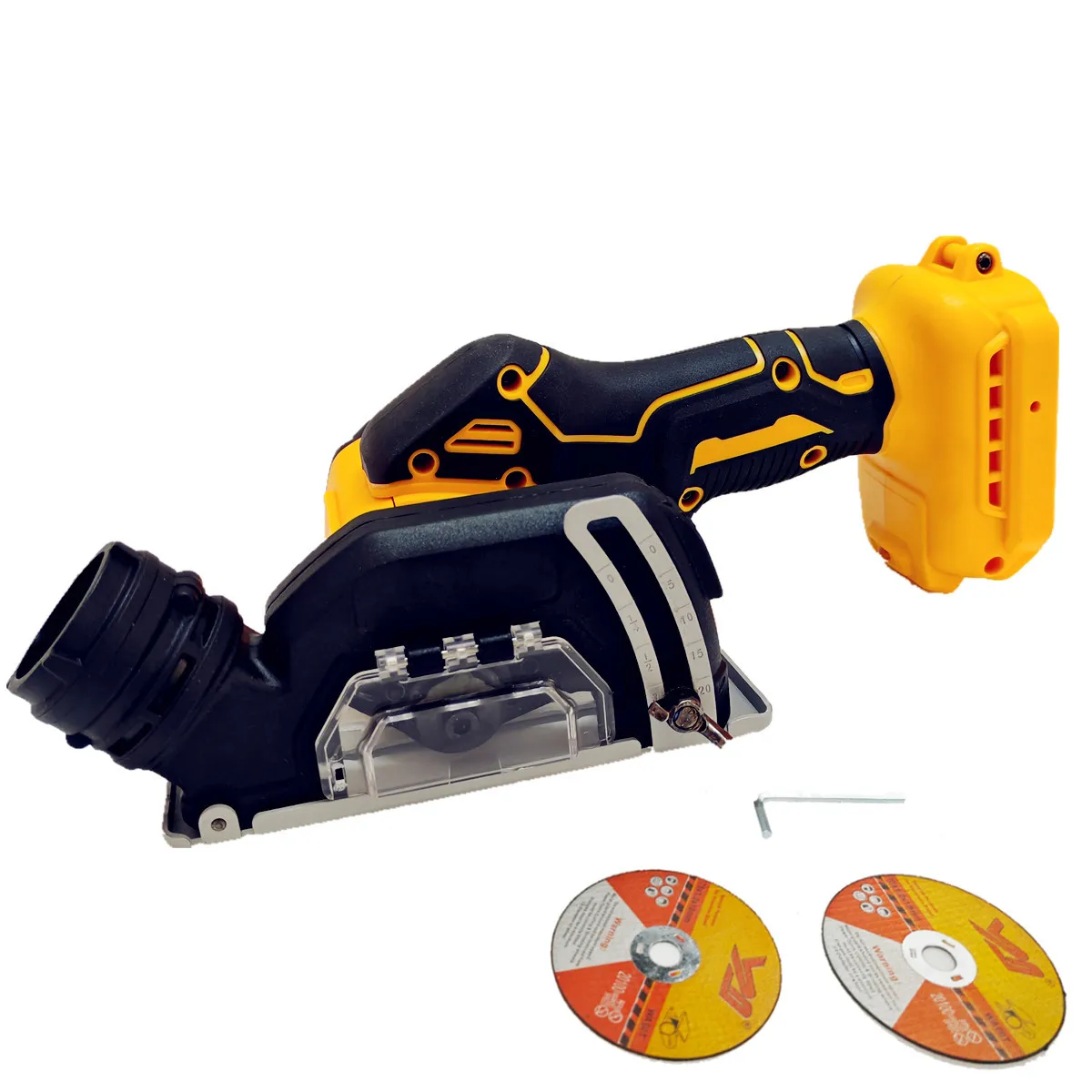 Cordless Mini Angle Grinder 3 Inch Electirc CUT OFF Tool Cutting Circular Saw Machine Power Tools For DeWALT 20V Battery