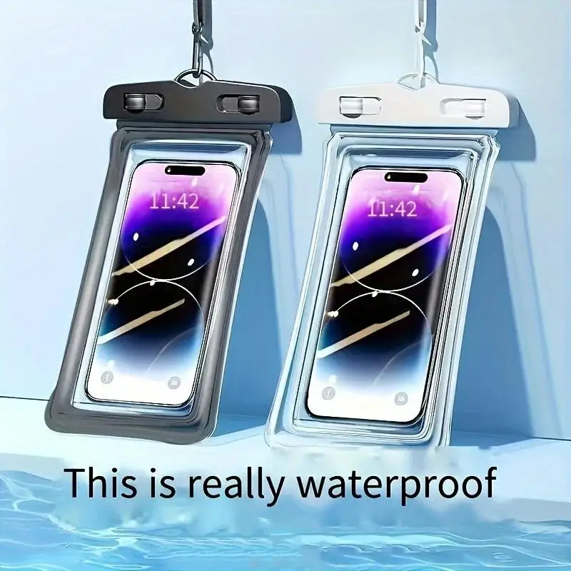 ★▲Universal SelfSealing Waterproof Phone Bag Touch Screen Pouch for Outdoor Water Sports Beach and Pool Use view 4
