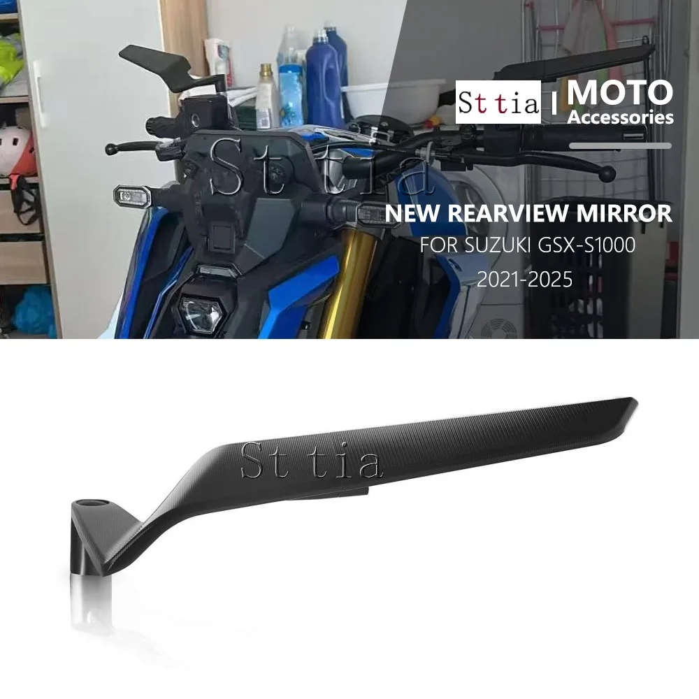 Motorrad Zubehör Rearview Außenspiegel Wind Flügel Einstellbare Dreh Für Suzuki GSX-S1000 GSX S1000 GSX S1000 2021-2025