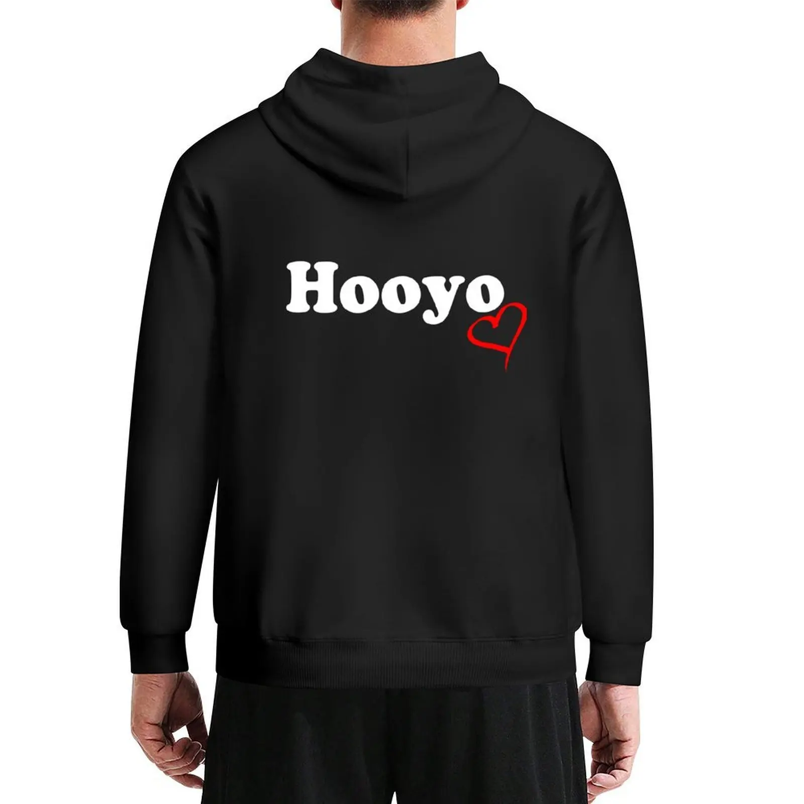 

Hooyo Hoodie winter clothes men's autumn clothes graphic t shirts men men's sweat-shirt set hoodie for men
