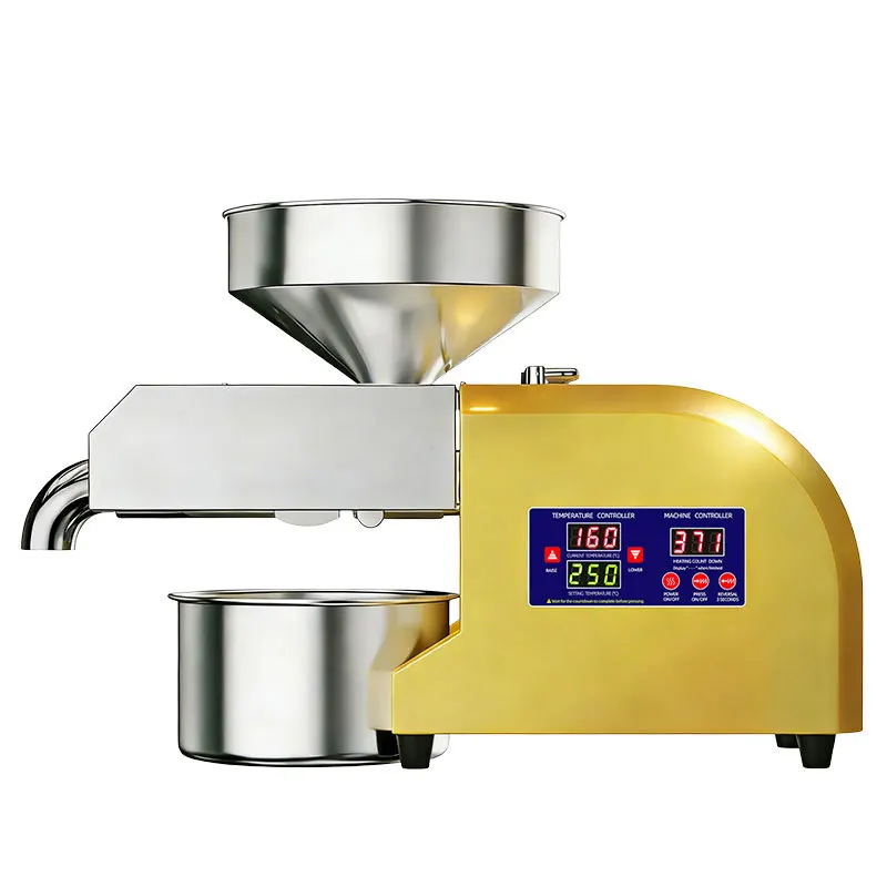 

Z7 1200W Commercial 304 Stainless Steel Oil Press Machine - Automatic for Peanut/Sesame/Rapeseed, High Efficiency For Household