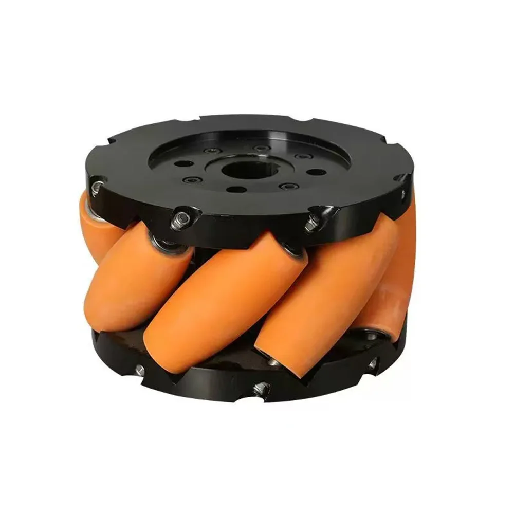 JK Mecanum Omnidirectional Wheel Manufacturer Customization 6-inch Industrial AGV Wheel 600kg Load Capacity Aluminium Alloy