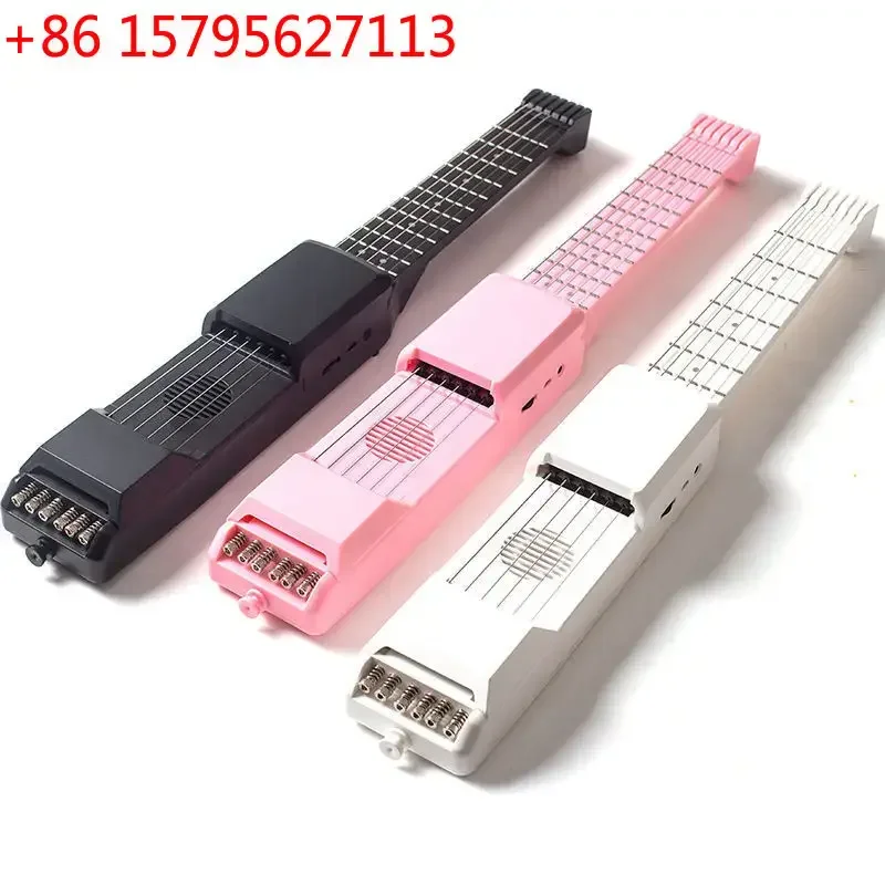 

Миниатюрная умная электрогитара для трансграничной торговли, 7-12 моделей, цифровая гитара, портативный тренировочный инструмент для детей