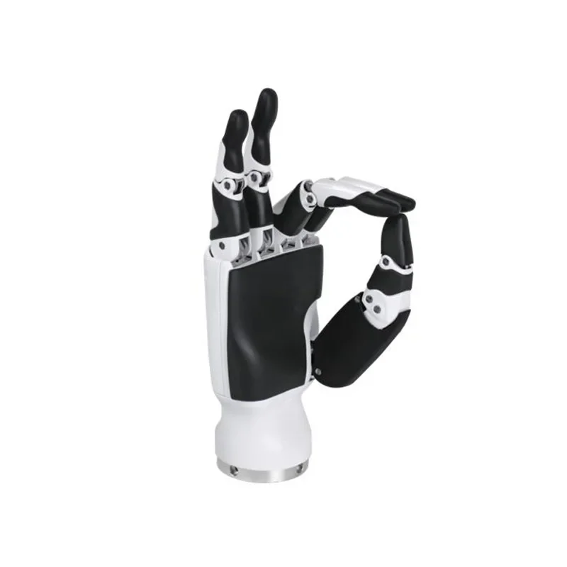 Five-finger mechanical palm with six degrees of freedom can be redeveloped for scientific research and teaching robot