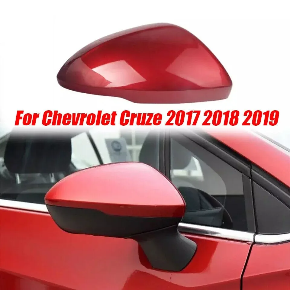 Новый для Chevrolet Cruze 2017 2018 2019, красный чехол для правой пассажирской боковой зеркала