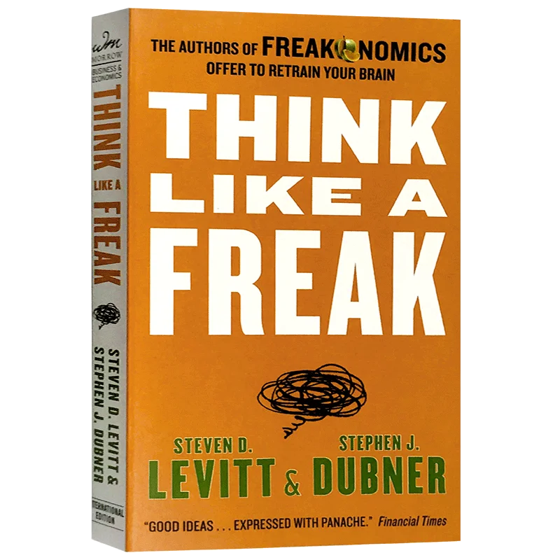 

Think Like a Freak, Bestselling books in English, Economic books 9780062295927