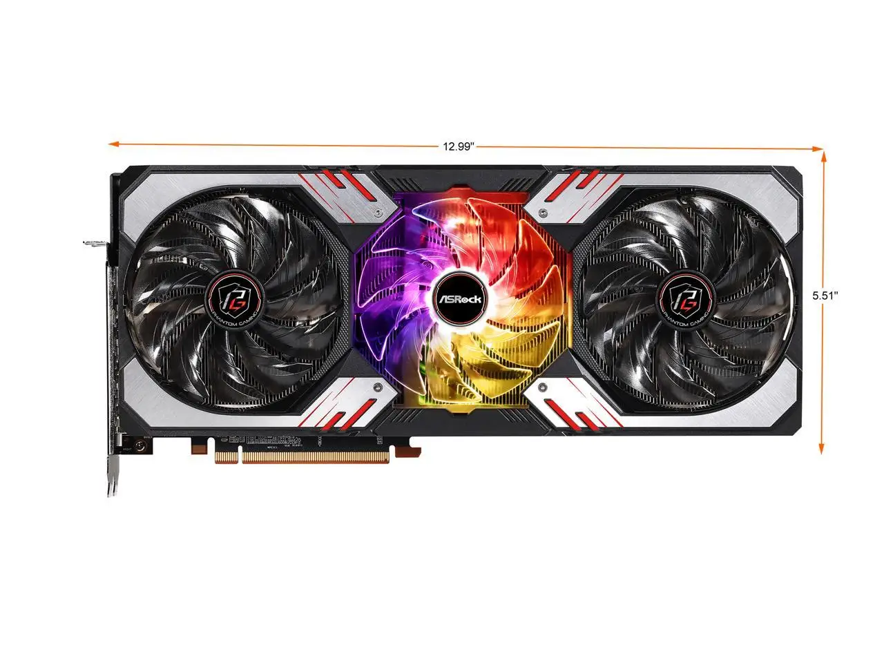 2021 AS-Rock Radeon RX 6900 XT PHANTOM GAMING D Graphics Card