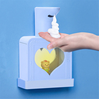 Touchless Liquid Soap Dispenser Foam USB Wall Mounted Smart Automatic Infrared Sensor Soap Dispensers Hand Washer for Bathroom