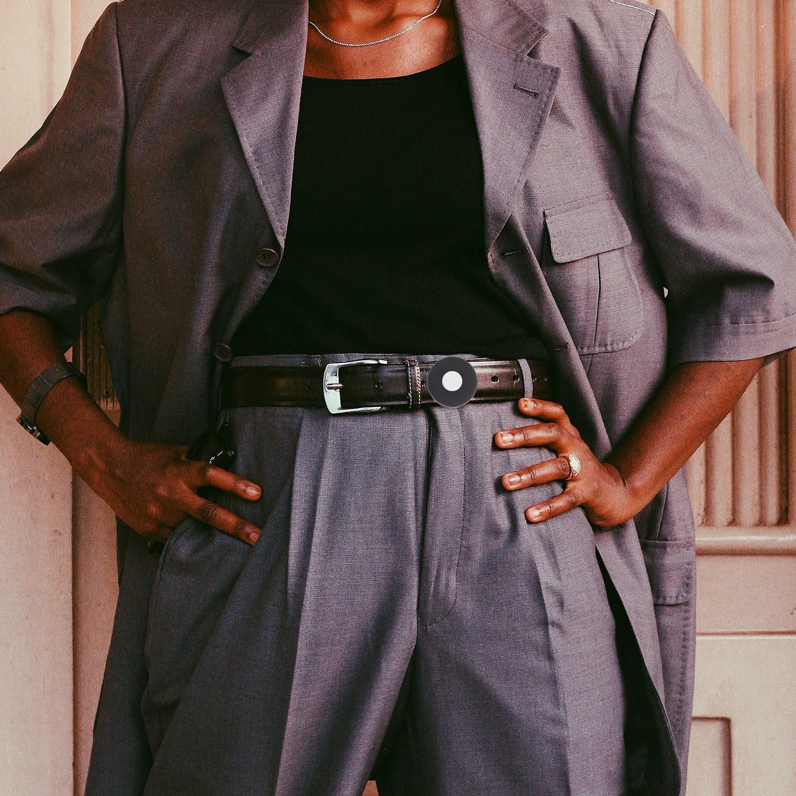 2 قطعة الغطاء الواقي سيليكون لجهاز تعقب مكافحة خسر حامل آمن في الهواء الطلق المحمولة حامل آمن