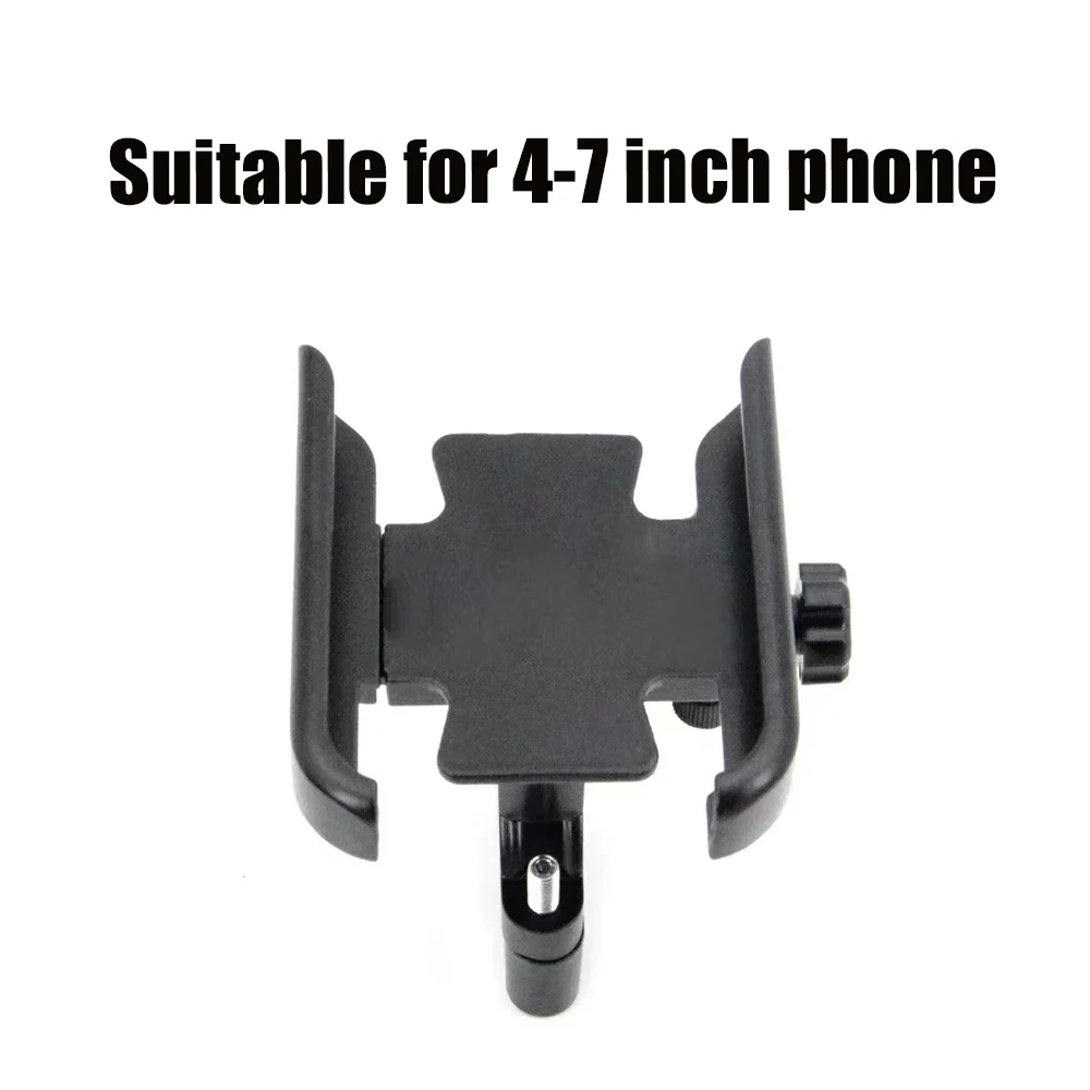 

Aluminum Alloy Motorcycle Bike Mobile Phone Holder for 4-7 inch Handlebar Mirror Smartphone GPS Stand Bracket
