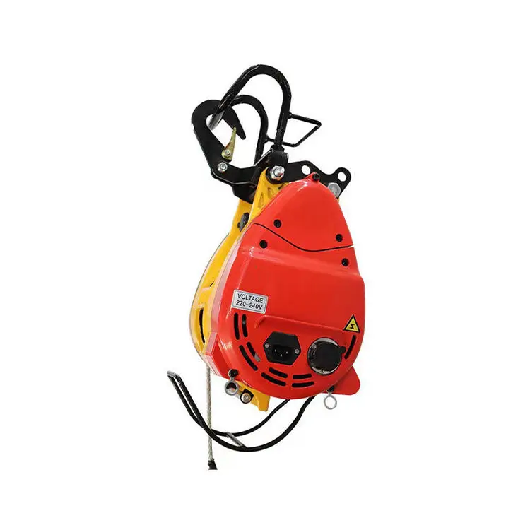 Customized 220v Wire Rope Electric Winch Hoist Small King Kong Hanging Type Crane For