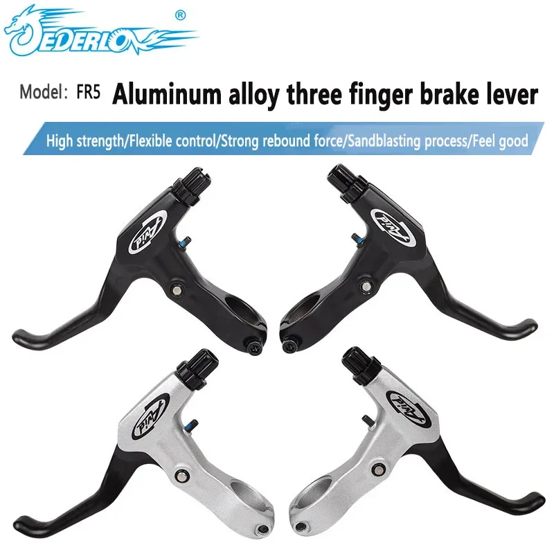 AVID FR5 MTB Brake Handle Mountain Bike Aluminum High Quality Brake Handle Three Fingers Road Bike V-Brake Disc Brake Handle