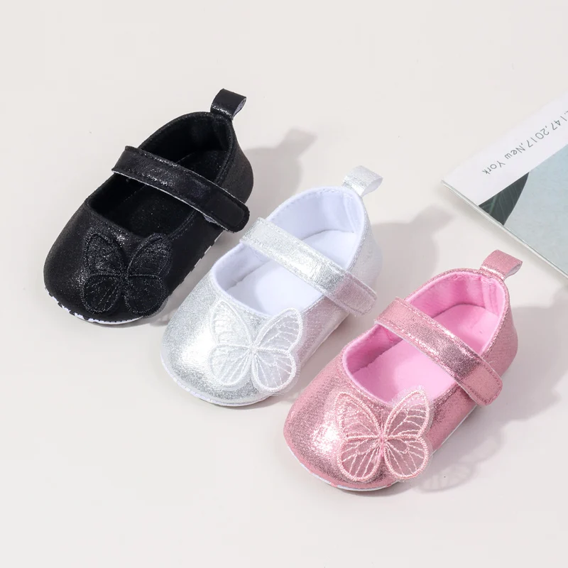 Baby Shoes Soft Cotton Spring and Summer Girls Sandal Beautiful Butterfly High Quality Newborn Toddler Sneaker NewFashion YS-G24
