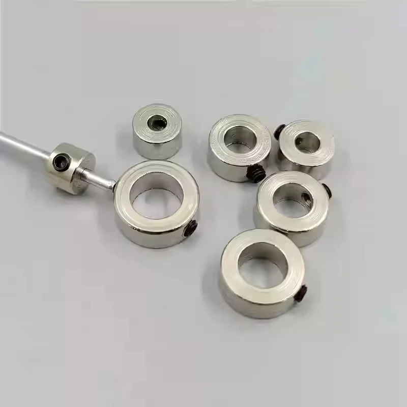 2~12mm Retaining Ring Stop Collar Metal Shaft Clamping Sleeve Bit Depth Stopper Limiter Collar
