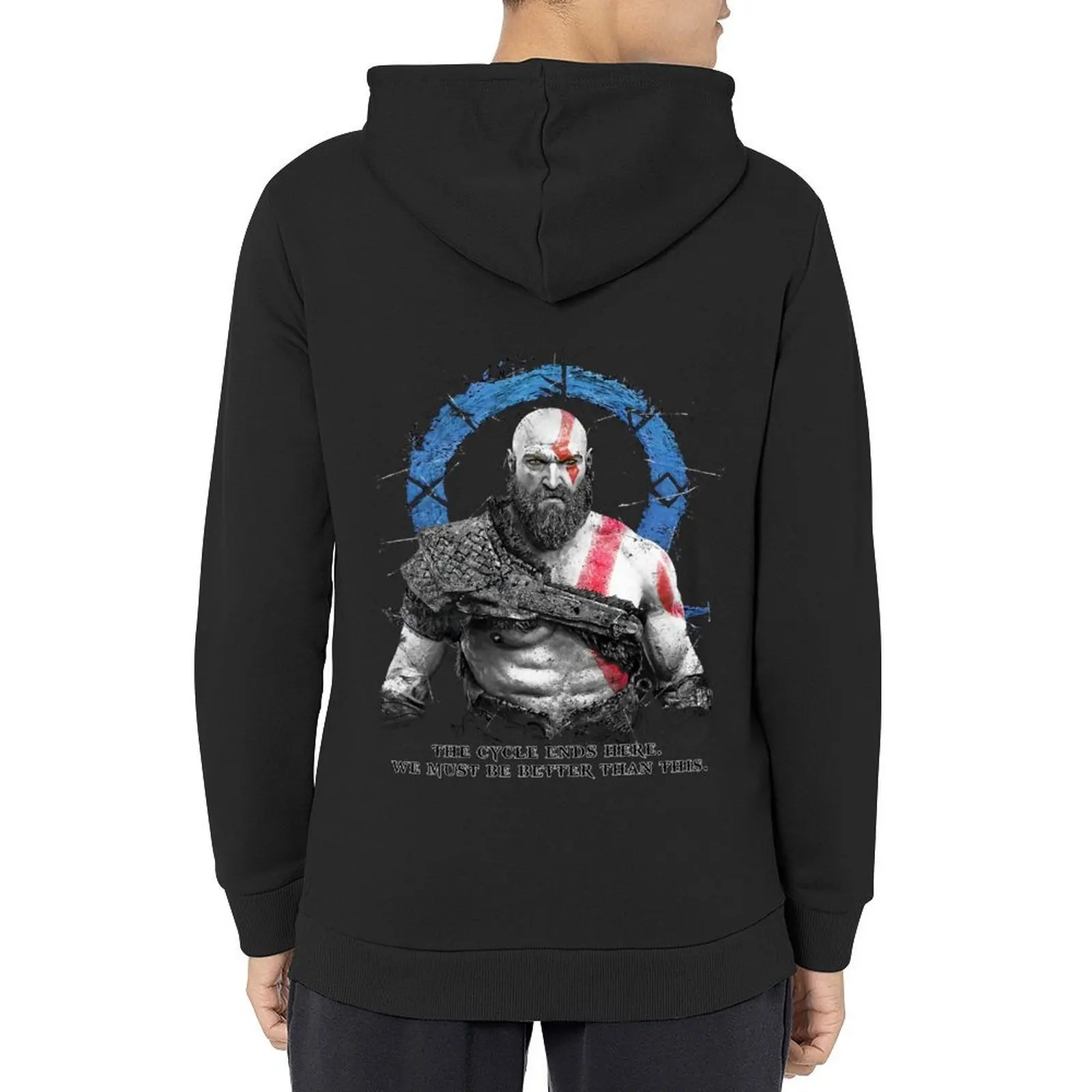 

Kratos Hoodie autumn jacket men male clothes men clothing winter clothes new in hoodies & sweat-shirt