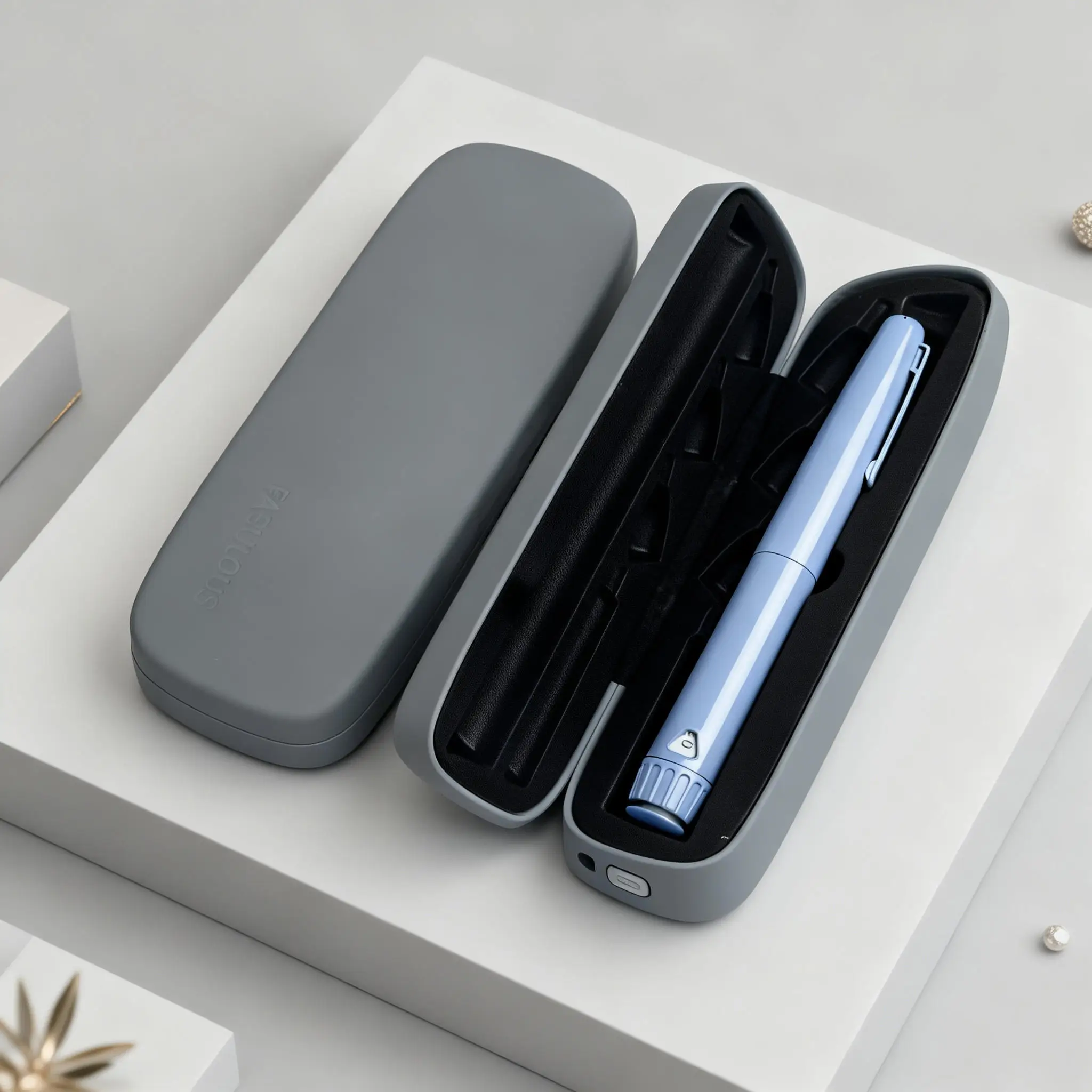 Waterproof Travel Box for Diabetes Pen Durable 3ml Insulin Injection Pen Case EOS Disinfecting Type Protective Storage Solution