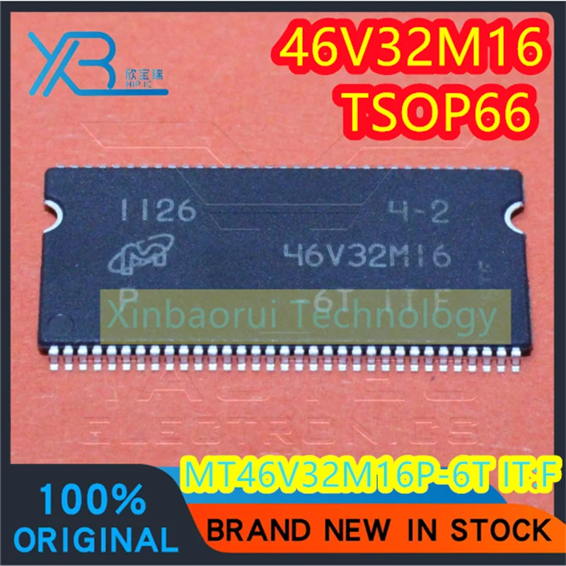 

(4/20pieces) MT46V32M16P-6T IT:F 46V32M16 Industrial grade DDR chip 32M*16 bit TSOP-66 100% brand new good quality original spo