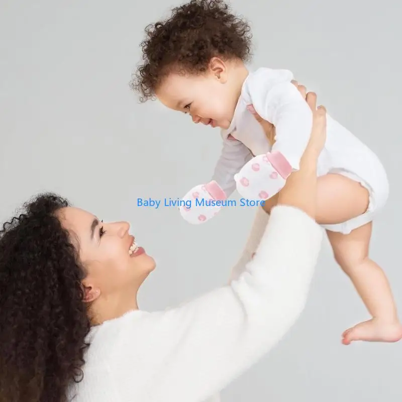 

P31C 9 Pairs Hand Mittens Soft Breathable Gloves for Boys Girls No Scratch Mittens