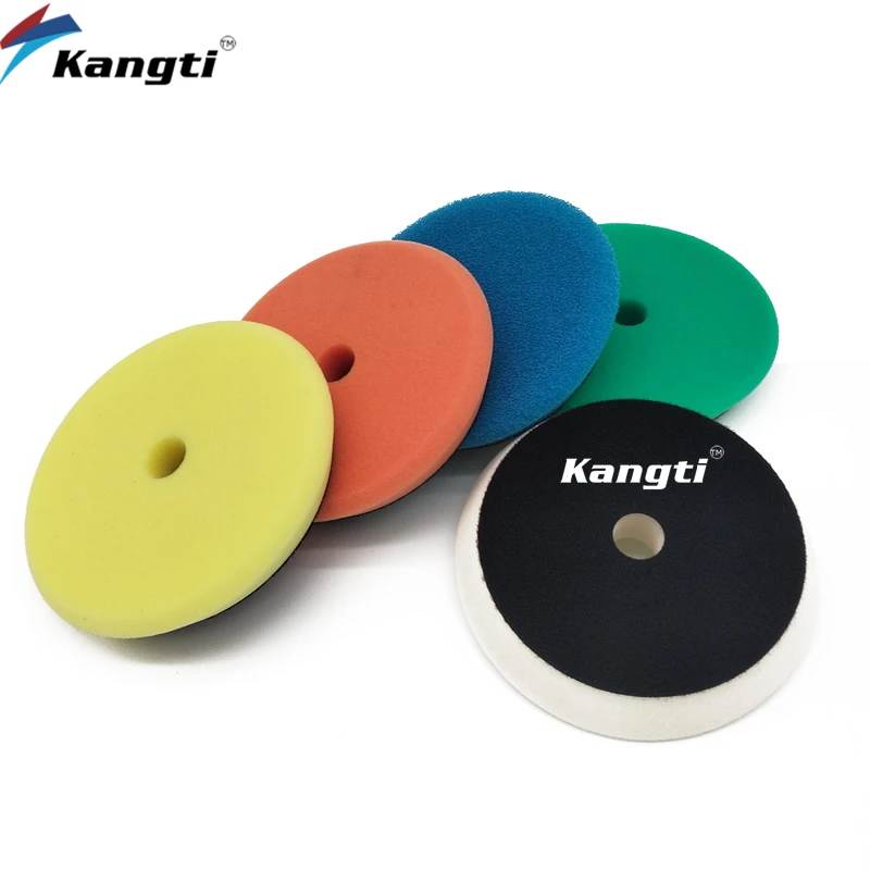 3/5/6 Inch Buffing and Polishing Pad  Car Polishing Kit DA/RO Polisher Pads Germany Foam Sponge Auto Car Body Polish