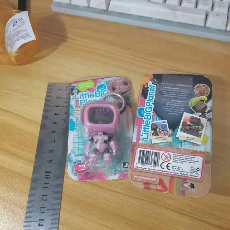 LittleBigPlanet Sackboy Cute Game Anime Figurine Keychain Models Kawaii Little Big Planet Robot Kitty Action Figure Toys Gift