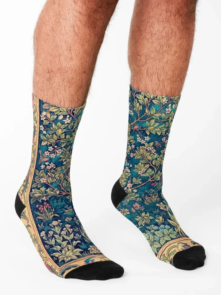 William Morris - Tree of Life, No,3. Socks FASHION new in\'s Sports Run Ladies Socks Men\'s