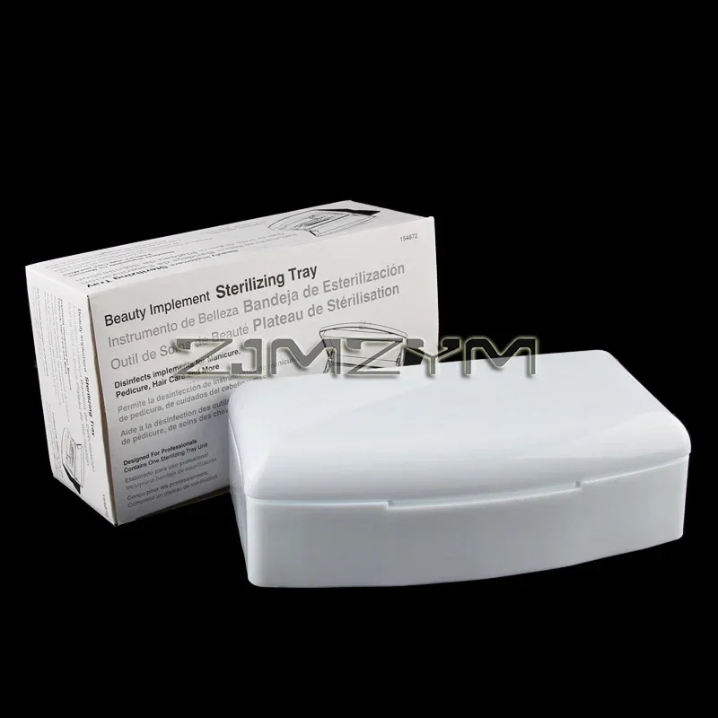 Ferramenta de manicure caixa de desinfecção higiênico portátil filtro de desinfecção de álcool caixa de limpeza caixa de esterilização