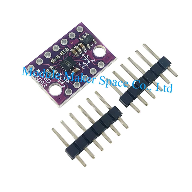 1pcs BMI160 GY-BMI160 6DOF 6-axis Rate Gyro Gravity Accelerometer Sensor Module IIC I2C SPI Communication Protocol 3-5V