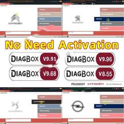 Diagbox Diagnostics Software V9.96 V9.91 V9.68 Full Update For Lexia3 PP2000 Lexia-3 For Citroen/Peogeot Diagnostic Tool To2022