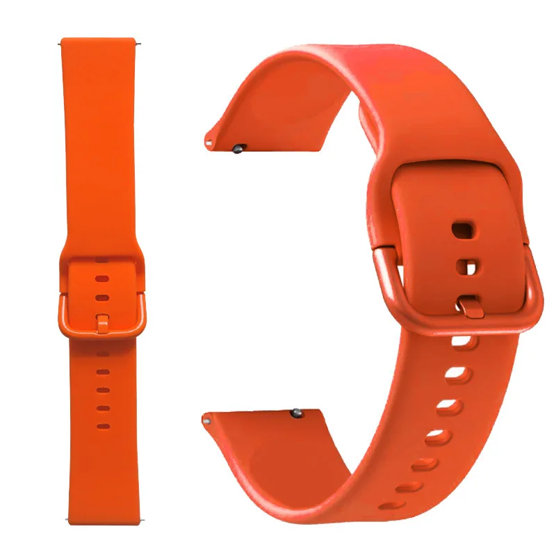 Colorful silicone 20mm smartwatch strap COLMI P28 Plus/V23 Pro/V23/Land 1 2S/M40/i20/P8 SE Bracelet wristband